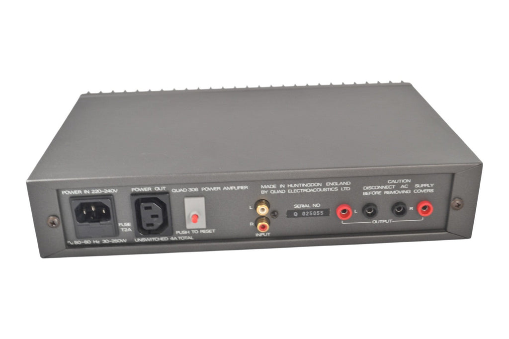 Quad 306 Power Amplifier British HiFi Vintage Stereo Amp Tested