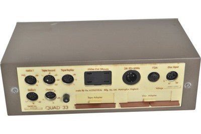 Quad 33 Pre Amplfier Vintage HIfi Tested Working Excellent - Chorlton Analogue