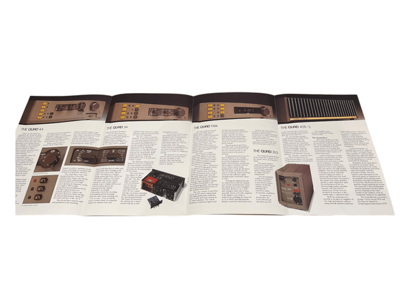 Quad 34 405 Series Colour Brochure - Chorlton Analogue