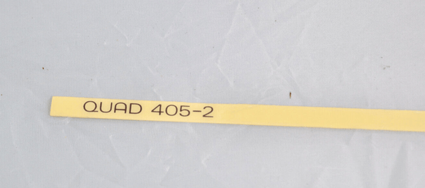 Quad 405 - 2 Front Case Badge - Chorlton Analogue