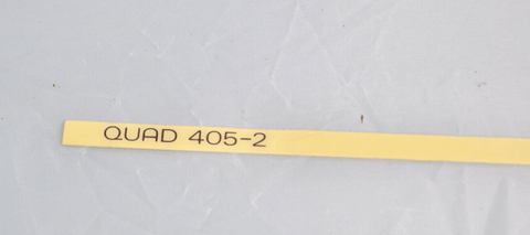 Quad 405 - 2 Front Case Badge - Chorlton Analogue