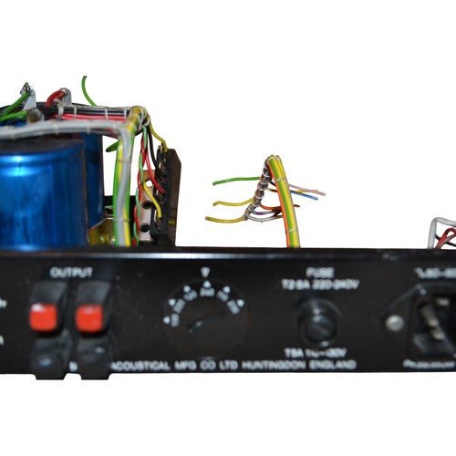 Quad 405 Power Amplifier Rear Panel PSU Sub - Chassis Parts Spares Repairs - Chorlton Analogue