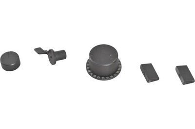 Quad 44 Volume Tone Control Knobs Set Original Parts Grey - Chorlton Analogue