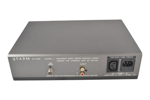 Quad 66 FM Radio Tuner FM66 Classic British Hi - Fi Component - Chorlton Analogue