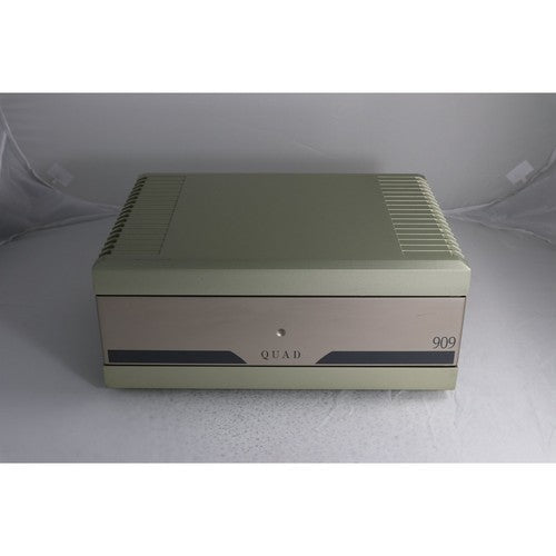 Quad 909 Power Amplifier Current Dumping 140W Stereo Tested Working UK - Chorlton Analogue