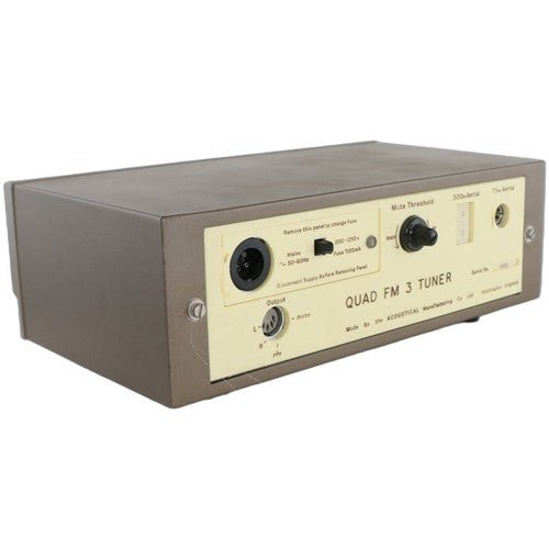 Quad FM3 FM Tuner Analogue Huntingdon England Tested Working UK - Chorlton Analogue