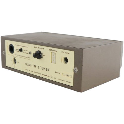 Quad FM3 FM Tuner Analogue Huntingdon England Tested Working UK - Chorlton Analogue