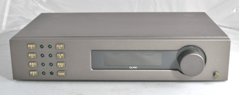 Quad FM4 Radio Tuner Late Charcoal Grey Quad Service Sticker - Chorlton Analogue