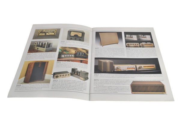 Quad Hifi Brochure ESL 66 606 44 FM4 History of Quad - Chorlton Analogue
