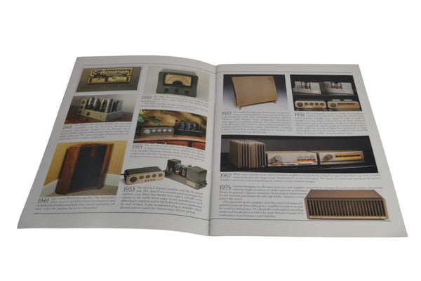 Quad Hifi Brochure ESL 66 606 44 FM4 History of Quad - Chorlton Analogue
