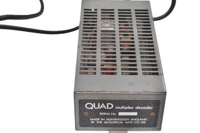 Quad II Amplifiers 22 Control Unit FM1 Multiplex Decoder Vintage Audio Equipment - Chorlton Analogue