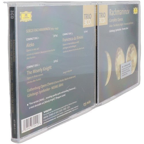 Rachmaninoff - Complete Operas - Box Set 3 CDs - Chorlton Analogue