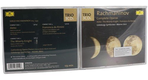 Rachmaninoff - Complete Operas - Box Set 3 CDs - Chorlton Analogue