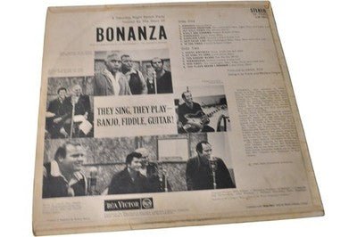 RCA Victor Bonanza Vinyl Record SF 7520 Living Stereo Western Music - Chorlton Analogue