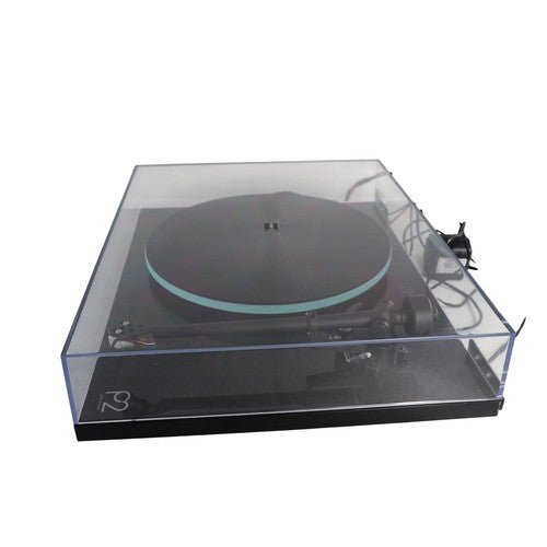 Rega Planar 2 P2 Turntable RB220 Tonearm Rega Carbon MM Belt Drive Black Tested - Chorlton Analogue