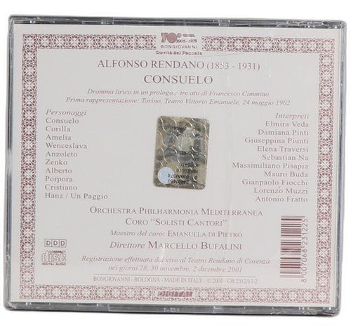 Rendano - Consuelo - Box Set 2 CDs - Bongiovanni - 2005 - Chorlton Analogue