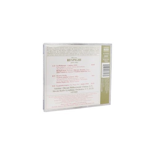 Respighi - La Primavera • Quattro Liriche • La Pentola Magica - CD - Chorlton Analogue