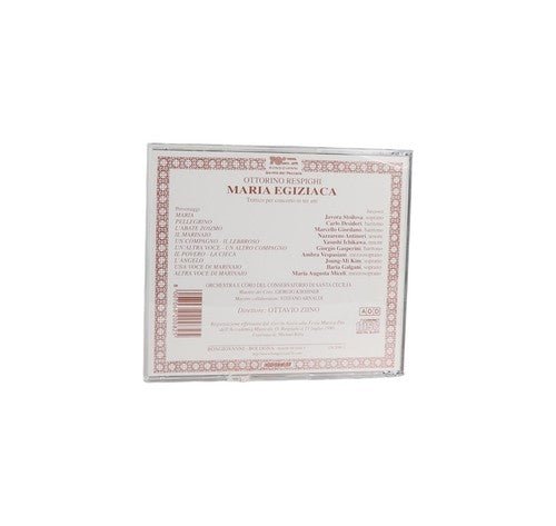 Respighi - Maria Egiziaca - CD - Bongiovanni - 1999 - Chorlton Analogue