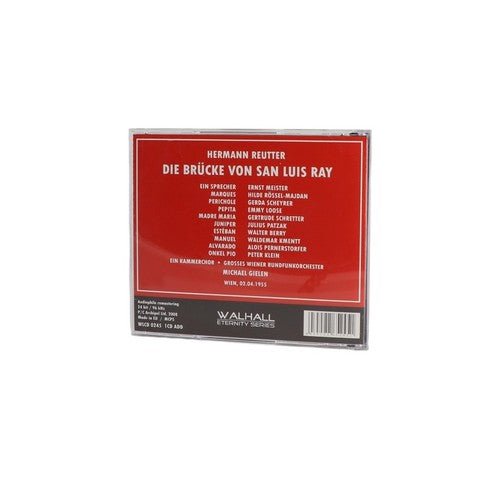 Reutter - Die Brücke von San Luis Ray - CD - Walhall Eternity Series - 2008 - Chorlton Analogue