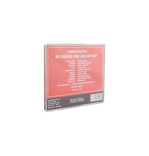 Reutter - Die Brücke von San Luis Ray - CD - Walhall Eternity Series - 2008 - Chorlton Analogue