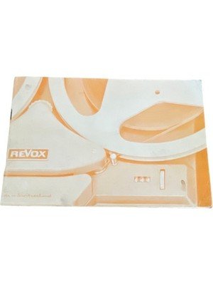Revox G36 Instruction Manual Vintage Reel-to-Reel Tape Recorder Guide - Chorlton Analogue