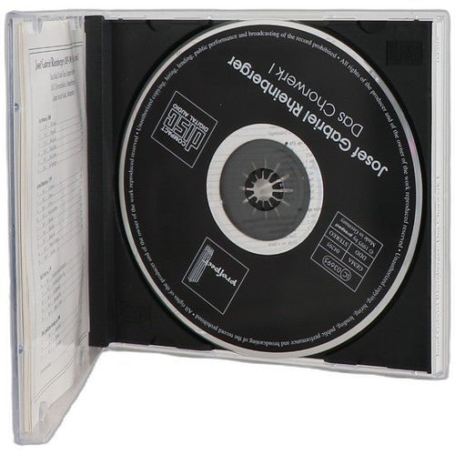 Rheinberger - Das Chorwerk I (Chorwerke I) - CD - prospect - 1996 - Chorlton Analogue