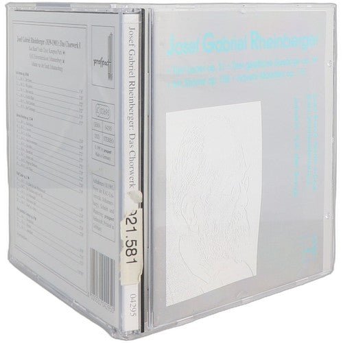 Rheinberger - Das Chorwerk I (Chorwerke I) - CD - prospect - 1996 - Chorlton Analogue