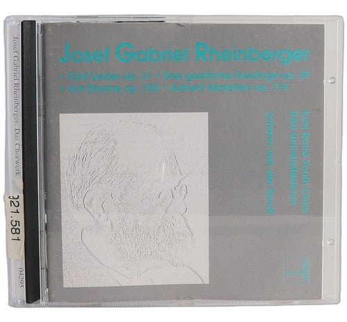 Rheinberger - Das Chorwerk I (Chorwerke I) - CD - prospect - 1996 - Chorlton Analogue