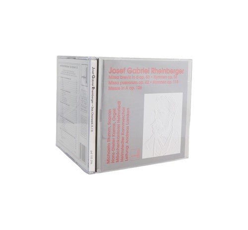 Rheinberger - Das Chorwerk II / III - Box Set 2 CDs - cpo - Chorlton Analogue