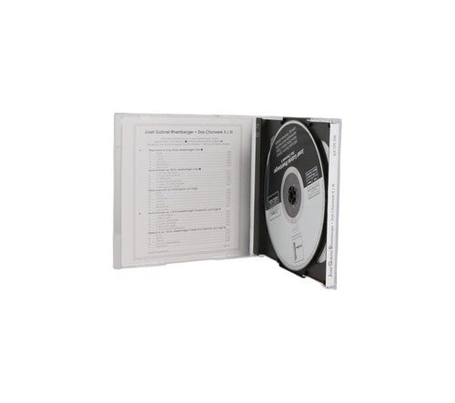 Rheinberger - Das Chorwerk II / III - Box Set 2 CDs - cpo - Chorlton Analogue