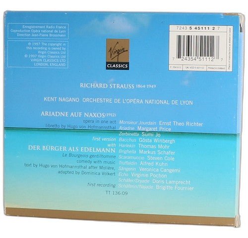 Richard Strauss - Der Bürger Als Edelmann / Ariadne Auf Naxos - Box Set 2 CDs - Chorlton Analogue