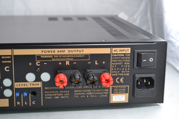 Roksan Kandy KMA 2/3 MkIII 2 Channel Power Amplifier Black - Chorlton Analogue