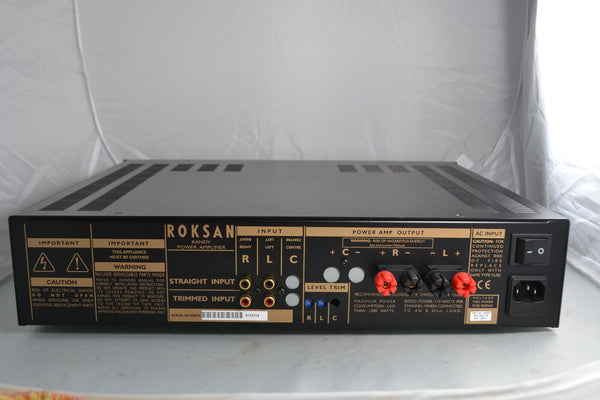 Roksan Kandy KMA 2/3 MkIII 2 Channel Power Amplifier Black - Chorlton Analogue