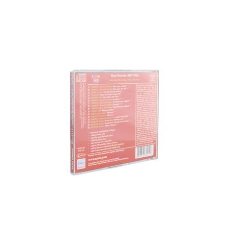 Rosa Ponselle - American Recordings 1923-1929, Vol. 4 CD - Chorlton Analogue