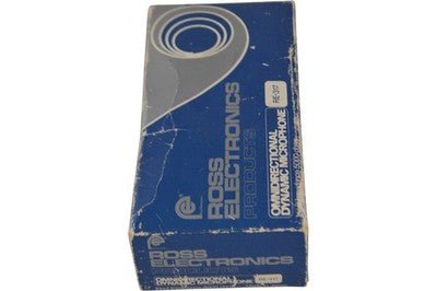 Ross Electronics RE - 317 Omnidirectional Dynamic Microphone 5000 ohms - Chorlton Analogue