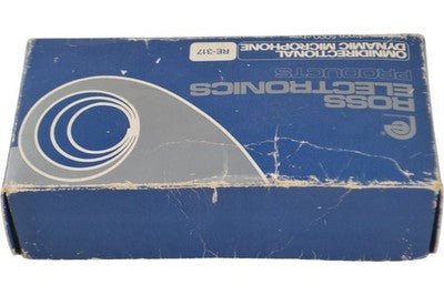 Ross Electronics RE - 317 Omnidirectional Dynamic Microphone 5000 ohms - Chorlton Analogue