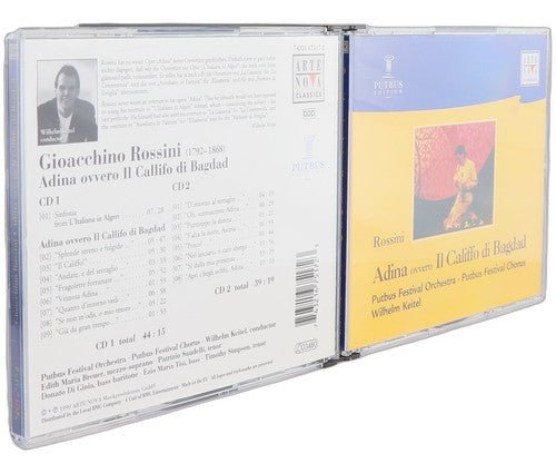 Rossini - Adina ovvero Il Califfo di Bagdad - Box Set 2 CDs - Arte Nova Classics - Chorlton Analogue
