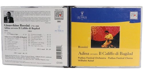 Rossini - Adina ovvero Il Califfo di Bagdad - Box Set 2 CDs - Arte Nova Classics - Chorlton Analogue