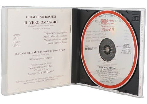 Rossini - Il Vero Omaggio / Il Pianto Delle Muse In Morte Di Lord Byron - CD - Chorlton Analogue