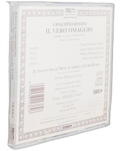 Rossini - Il Vero Omaggio / Il Pianto Delle Muse In Morte Di Lord Byron - CD - Chorlton Analogue