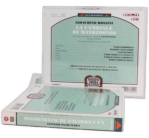 Rossini - La Cambiale Di Matrimonio - CD - Dynamic (4) - 2006 - Chorlton Analogue