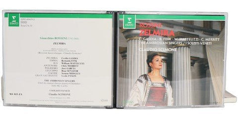 Rossini - Zelmira - Box Set 2 CDs - Erato - 1990 - Claudio Scimone - Chorlton Analogue