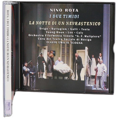 Rota - I Due Timidi / La Notte Di Un Nevrastenico - Box Set 2 CDs - Bongiovanni - Chorlton Analogue