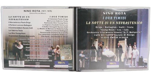 Rota - I Due Timidi / La Notte Di Un Nevrastenico - Box Set 2 CDs - Bongiovanni - Chorlton Analogue