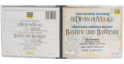Rousseau - Le Devin Du Village / Bastien Und Bastienne - Box Set 2 CDs - Chorlton Analogue