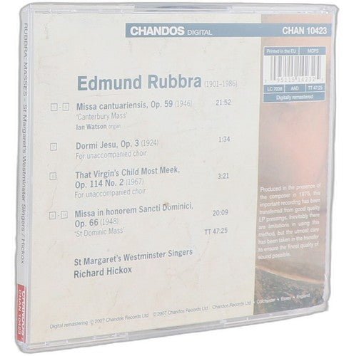 Rubbra - Masses - CD - Chandos - Chorlton Analogue