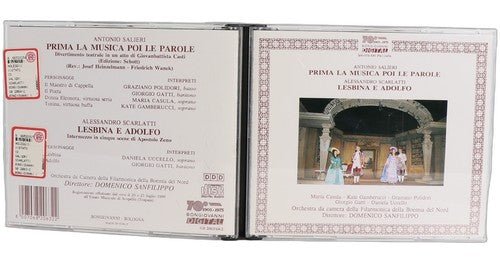 Salieri - Prima la Musica poi le Parole / Lesbina e Adolfo - Box Set 2 CDs - Chorlton Analogue