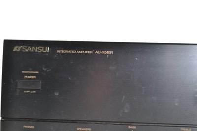 Sansui AU-X510R Integrated Amplifier 60W Remote Capable High-Fidelity Sound - Chorlton Analogue
