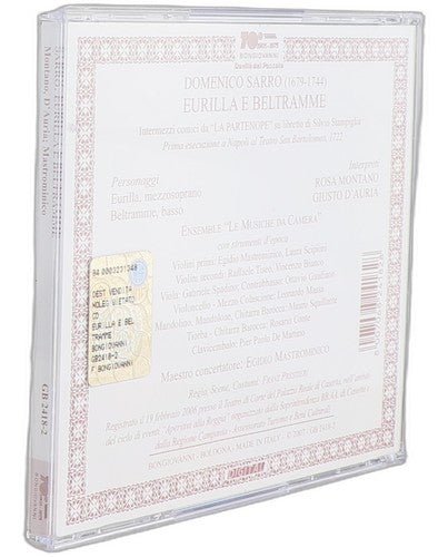 Sarri - Eurilla E Beltramme - CD - Bongiovanni - 2007 - Chorlton Analogue
