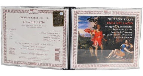 Sarti - Enea nel Lazio - Box Set 2 CDs - Bongiovanni - 2003 - Chorlton Analogue